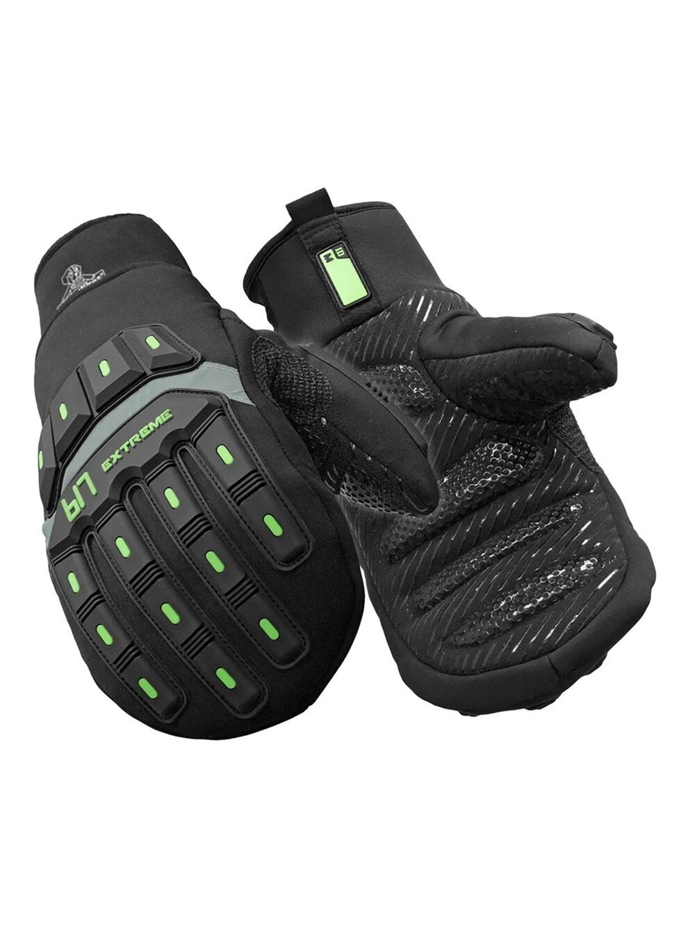 REFRIGIWEAR 617 Extreme Freezer Mittens 0617RBLKLAR